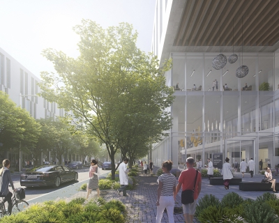 Exterior Render Street