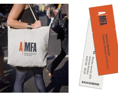 bag and ticket